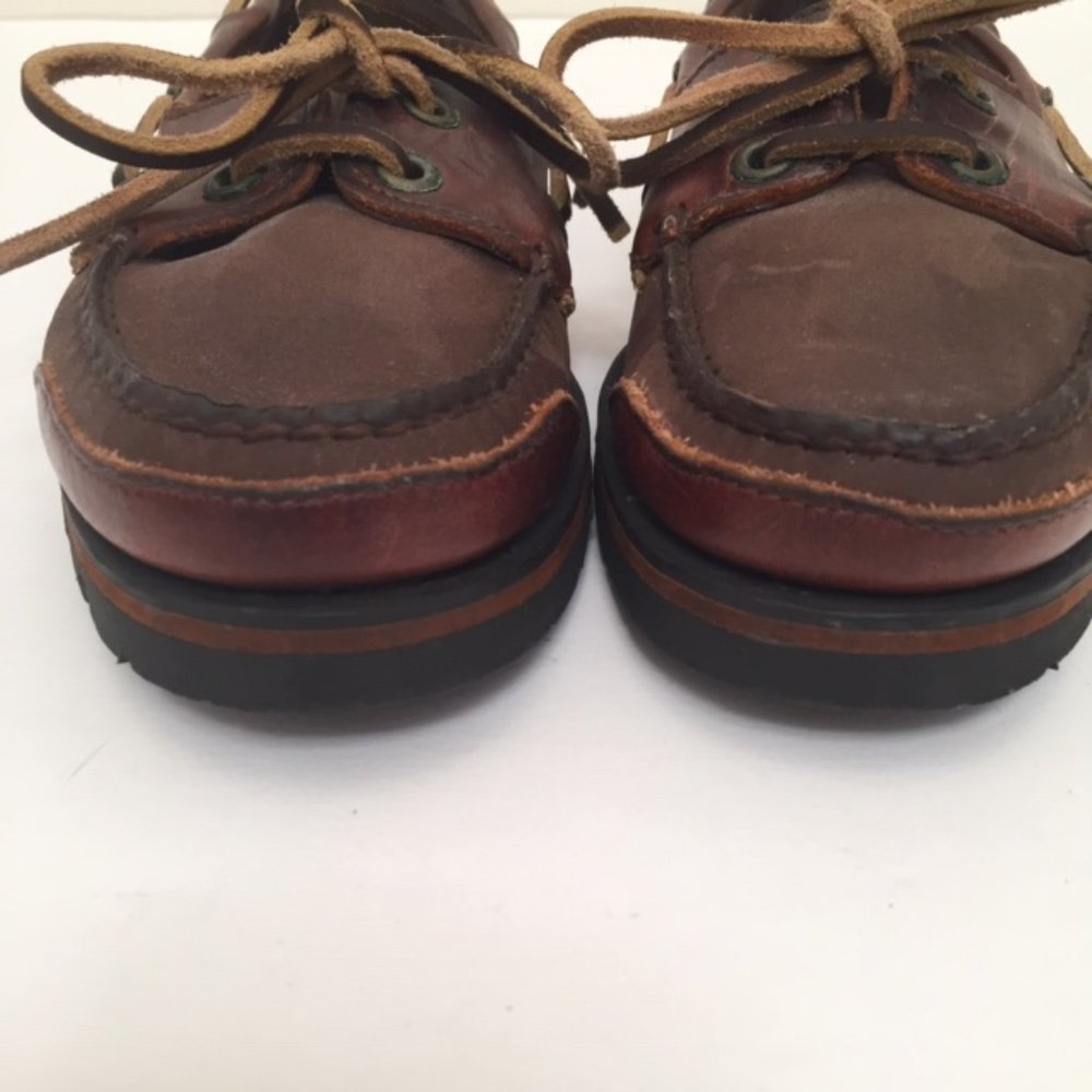 Vintage Wolverine Wilderness Heavy Duty Leather Loafers - Picture 3 of 7